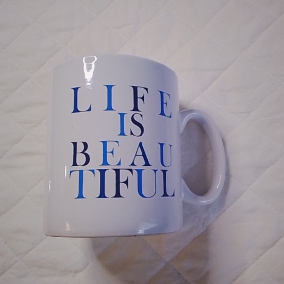 Other - Life Is Beautiful Coffee Mug